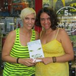 Con Juana, amiga y lectora.