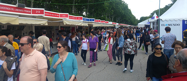 En la Feria del Libro de Madrid